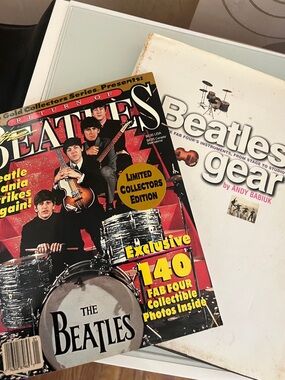 1996 Gold Collectors  Magazine “Return of The Beatles”and “Beatles Gear hardback